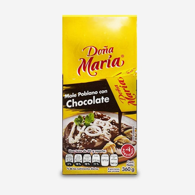 DoÑa Maria Mole Poblano Con Chocolate 360g MÉxico Comprar En Linea South Embassy 9026