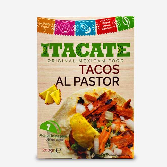 PORK MEAT WITH ANANAS "TACOS AL PASTOR" - TACO FILLING - 300g - MEXICO