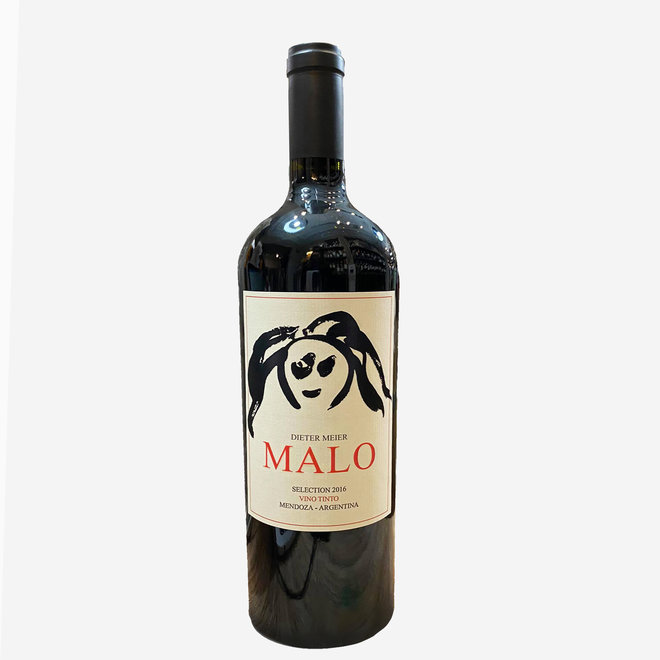 ORGANIC WINE BLEND "MALO" SELECTION - MALBEC/CABERNET SAUVIGNON/PETIT VERDOT - 2016  - ARGENTINA