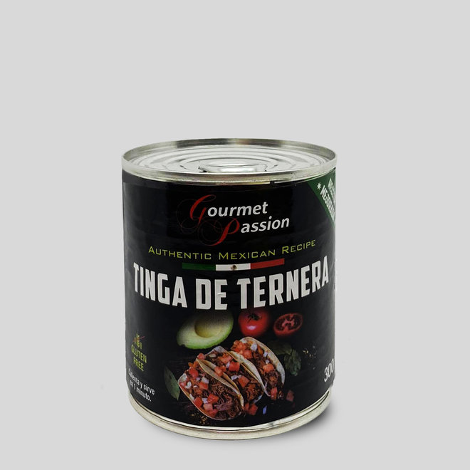 TINGA DE TERNERO PARA TACOS -  300g - MÉXICO