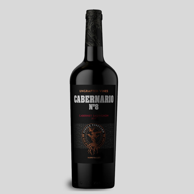 CABERNARIO N°8  - 100% UNGRAFTED CABERNET SAUVIGNON - 0,75L - 2017 - CHILE