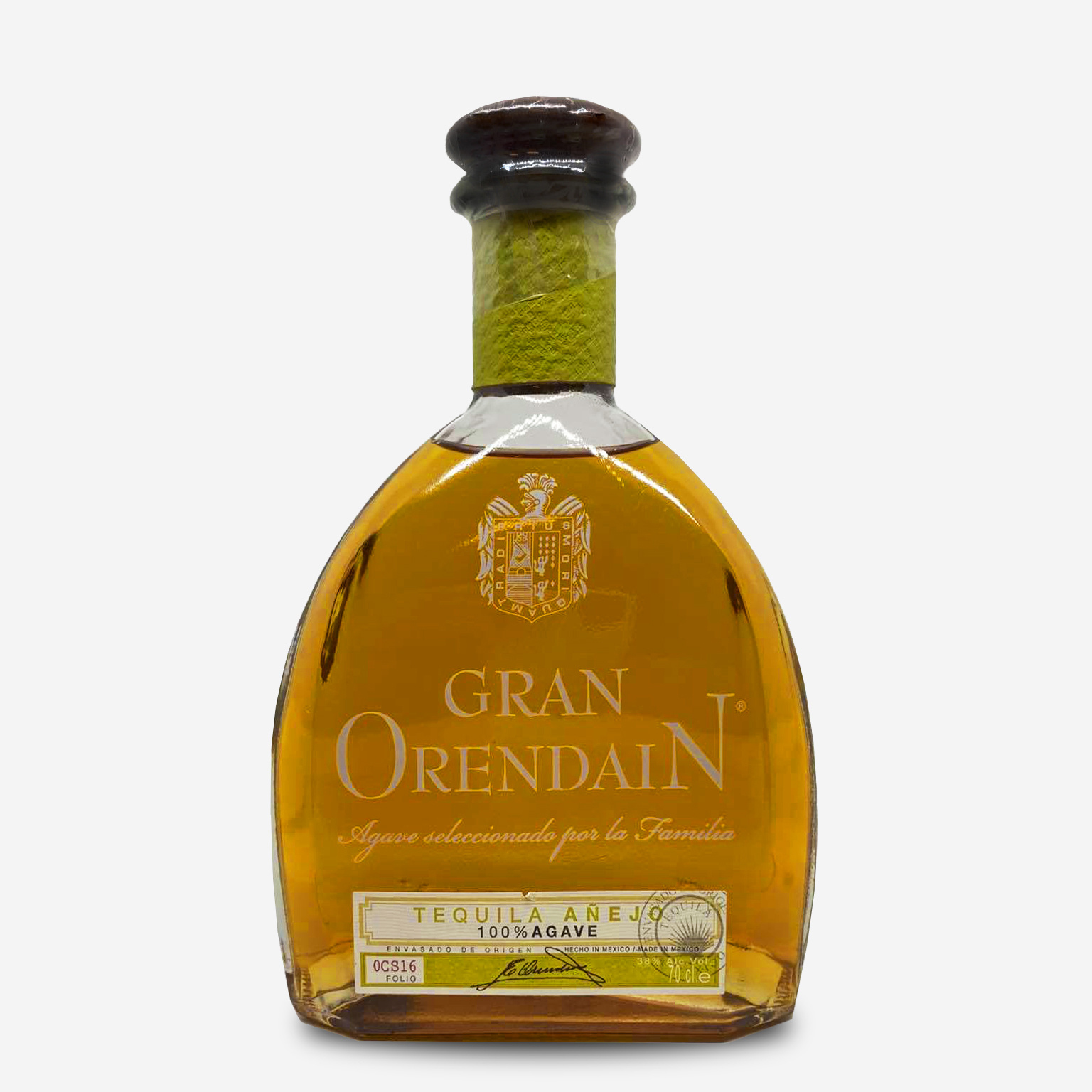 Gran Orendain Tequila Aged 100 Blue Agave 40 0 70l Mexico South Embassy