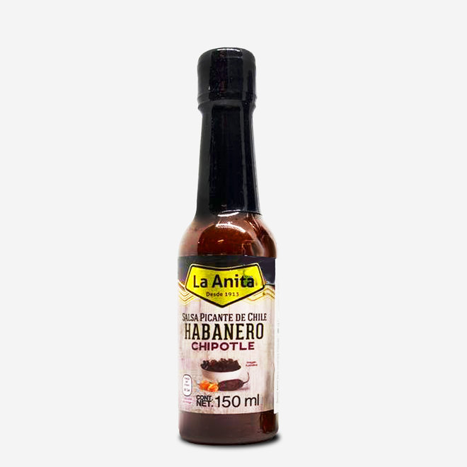 SALSA DE CHILE HABANERO - CHIPOTLE - PICANTE - 150ml - MÉXICO