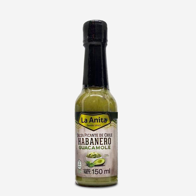 HABANERO - GUACAMOLE CHILI  SAUCE - HOT - 150ml - MEXICO