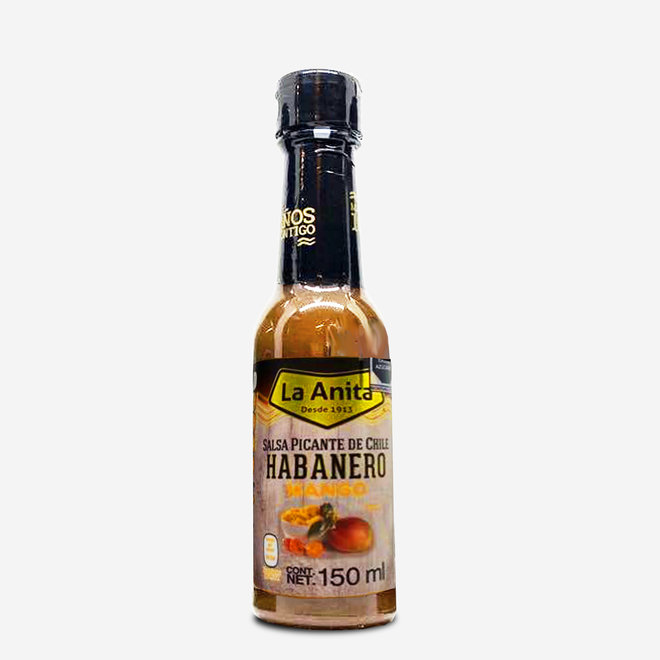 HABANERO - MANGO CHILI  SAUCE - HOT - 150ml - MEXICO