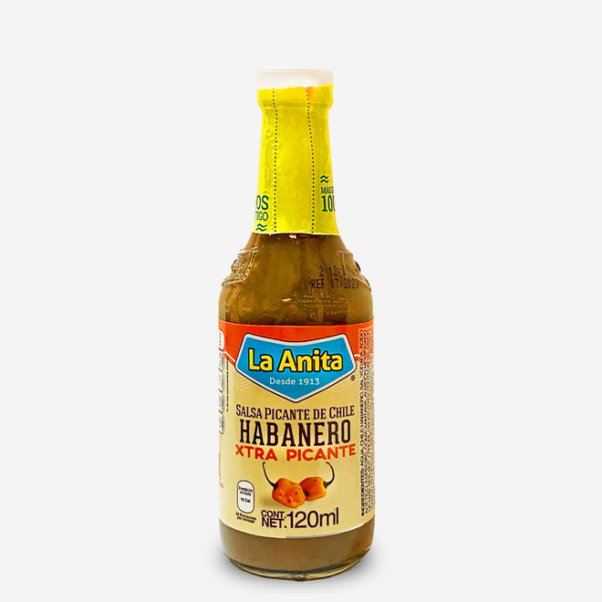 HABANERO CHILI  SAUCE ORIGINAL - EXTRA HOT - 120ml - MEXICO