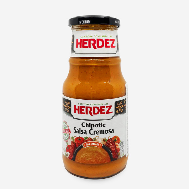 CHIPOTLE CHILI  MILDE SAUCE CREMIG - 434g - MEXIKO