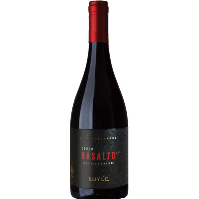 ENSAMBLAJE "BASALTO" - 0,75L  - CAJA DE MADERA 6 BOTELLAS - 2015 - CHILE