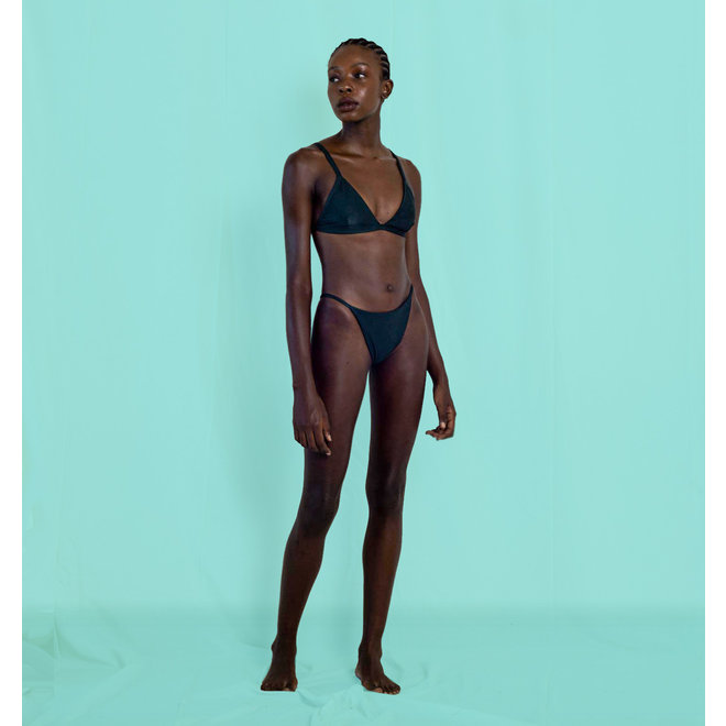 BIKINI "JADE" - TRIANGLE - DUNKELGRÜN - BRASILIEN