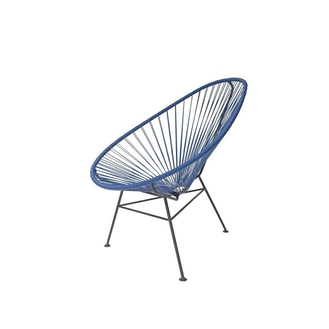 ORIGINAL ACAPULCO CLASSIC CHAIR - AZUL FRIDA - BLAU/BLACK