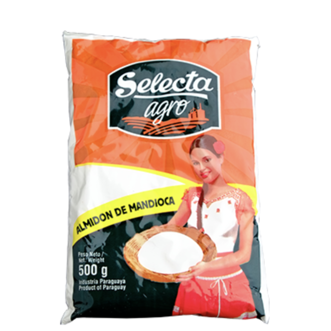 CASSAVA STARCH - ALMIDÓN DE MANDIOCA - 500g - PARAGUAY