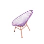 ORIGINAL ACAPULCO CLASSIC CHAIR - JACARANDA LILA/ORANGE