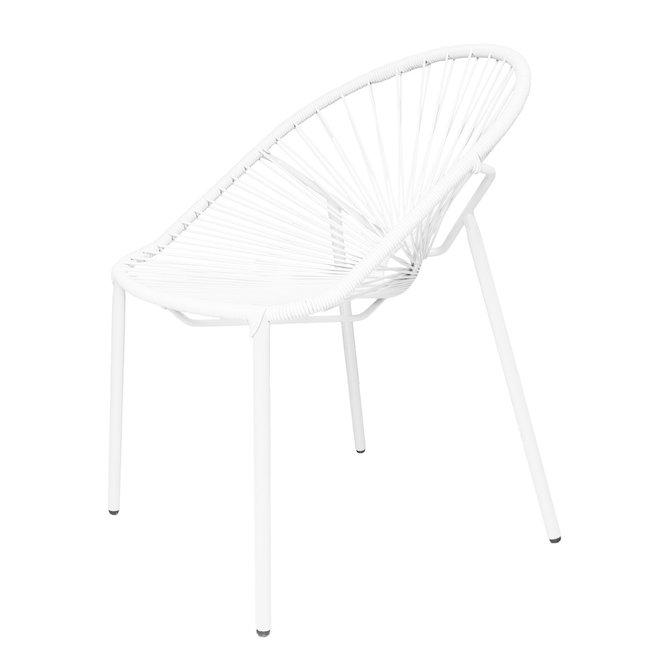 "AD1 DINING CHAIR" - WHITE