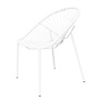 "AD1 DINING CHAIR" - WHITE/WHITE
