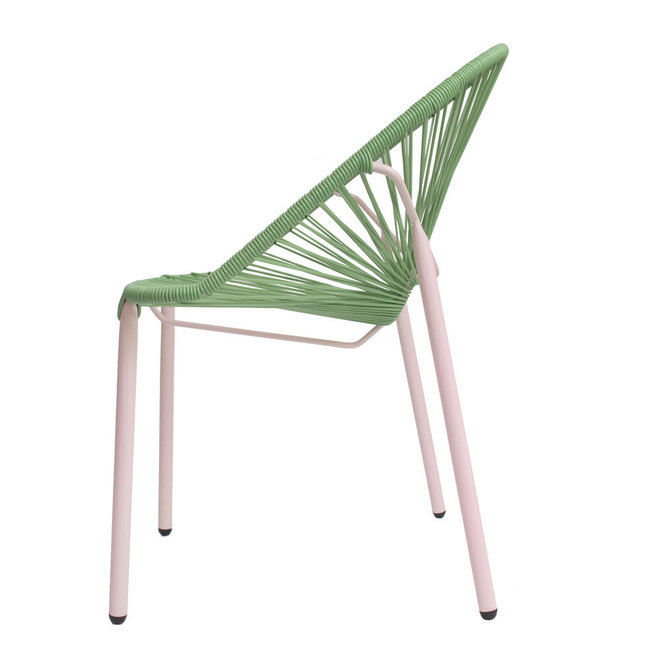 SILLA "AD4 DINING CHAIR" - VERDE ROSA