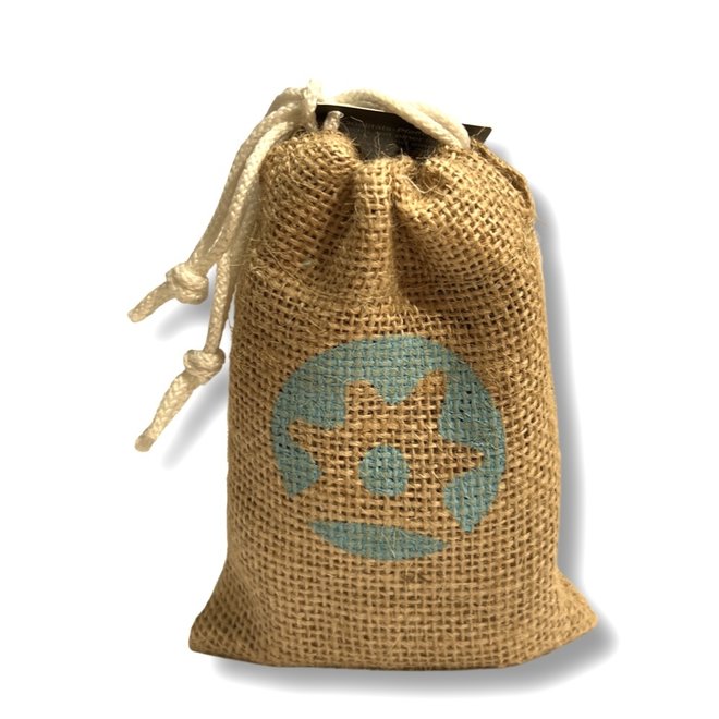 JUTE BAG - WHITE BUCAY PEPPER (65g) - WHOLE PEPPERCORNS FOR MORTAR AND MILL - ECUADOR - 65g - Copy