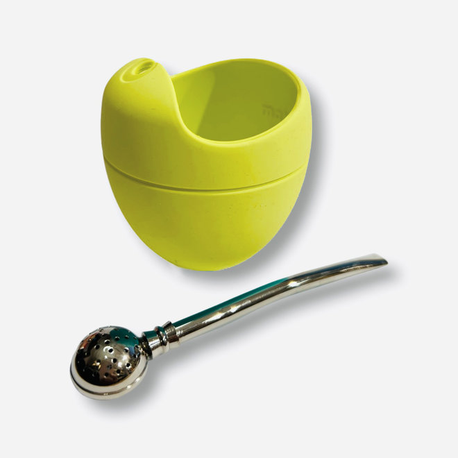 MATE CUP - MATEO ORIGINAL - MADE OF SILICONE - YELLOW