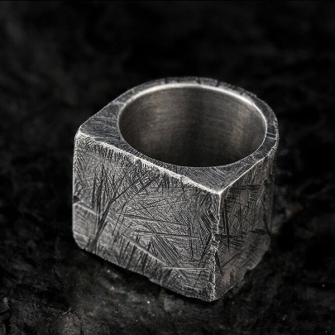 ANILLO QUAĀDO" - PLATA MACIZA - WAĀRI COLLECTION