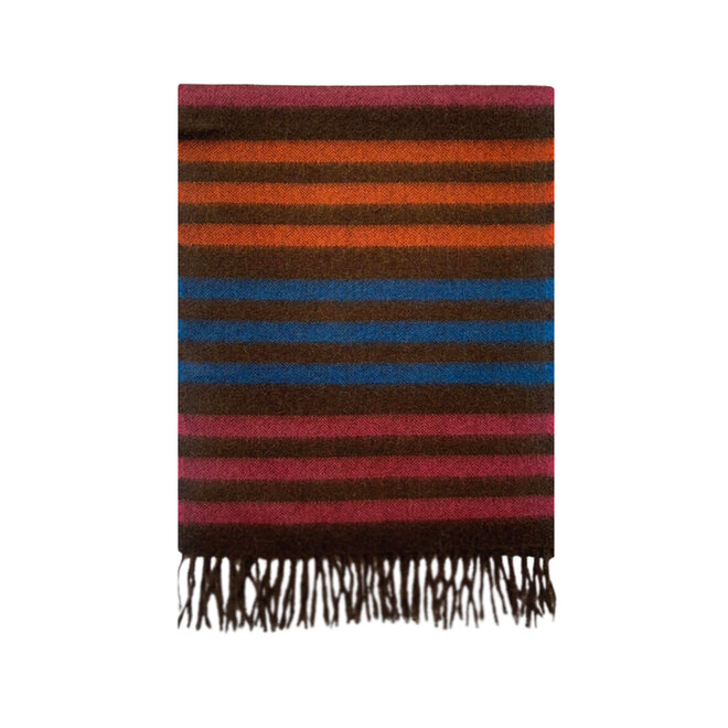 SCARF "LUXE" - 100% BABY ALPACA WOOL - LINES