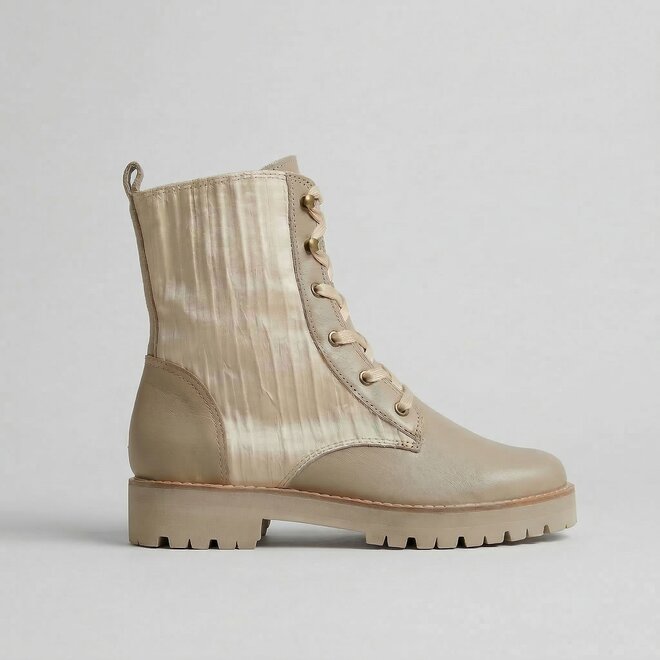 ANKLE BOOTS "CREME WEIß" 100% LEDER AUS URUGUAY - HANDMADE