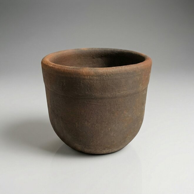 FLOWER POT - NATURAL CLAY - BROWN - POMAIRE - CHILE