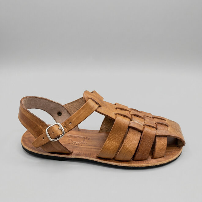 SANDAL - ALICIA ODARA - NATURLEDER - HANDGEMACHT - BRASILIEN