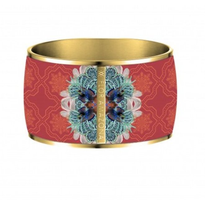 BRAZALETE BANGLE "PACIFIC PARADOX" - BAÑADO EN ORO 24 Kt