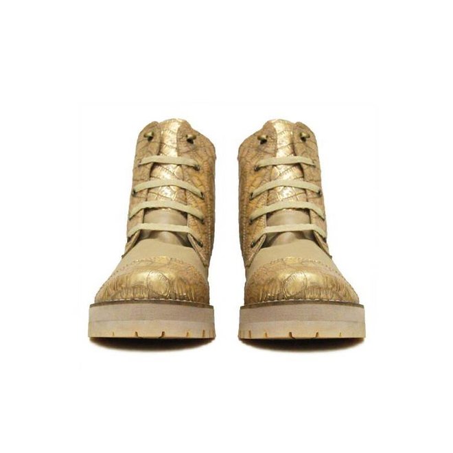 ANKLE BOOTS "GOLDGATOR" 100% CUERO - URUGUAY - HECHO A MANO
