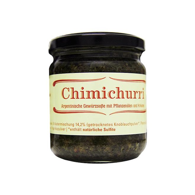 CHIMICHURRI ARGENTINEAN SAUSAGE WITH HERBS AND OIL