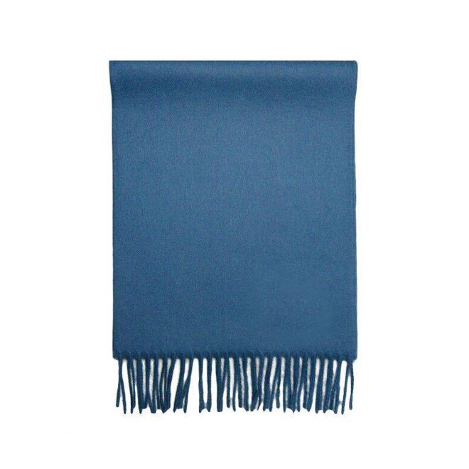 Bufanda 100% Baby Alpaca lana Color petróleo