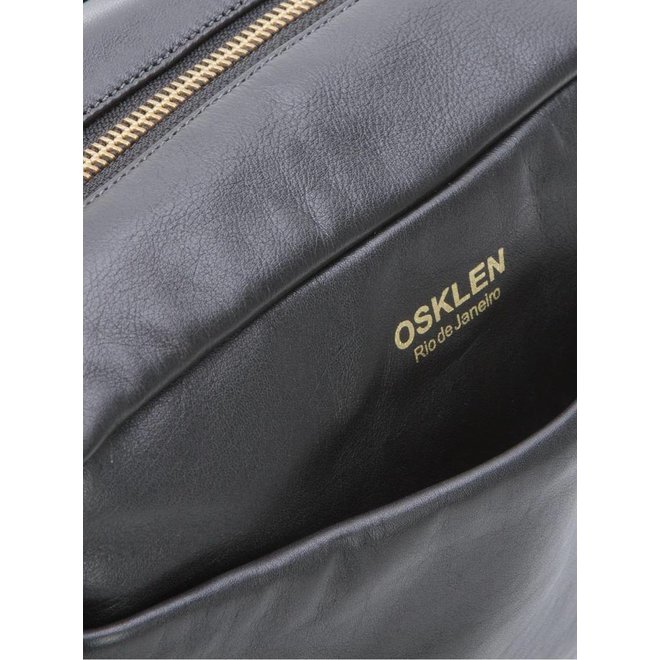 LEATHER BAG MEDIUM - BLACK