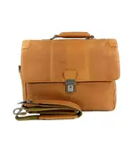 Chesterfield Aktetas Business tas NASHVILLE wax pull up cognac