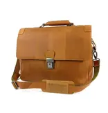 Chesterfield Aktetas Business tas NASHVILLE wax pull up cognac