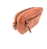 BAG2BAG XANTHI compact leren damestas schoudertasje cognac