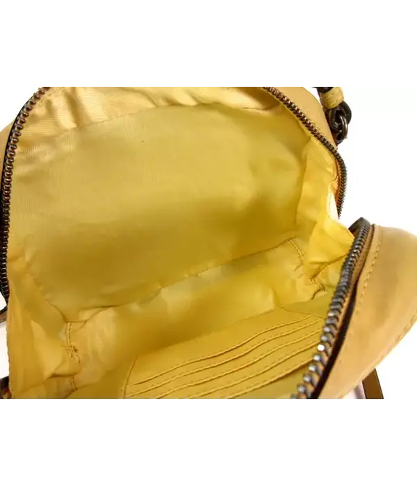 BAG2BAG PELLA mooi compact damestasje schoudertasje yellow
