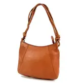 BAG2BAG HUSBY Trendy leren damestas schoudertas cognac