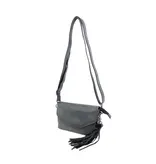 BAG2BAG GARGIA leren clutch c.q. damestas c.q. schoudertasje grijs