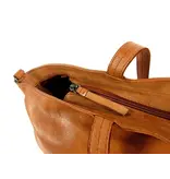 BAG2BAG FYRDE leren damestas schoudertas Cognac