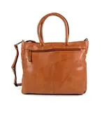 BAG2BAG RISOR ruime leren laptop damestas schoudertas Cognac