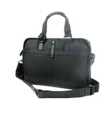 Berba Used look leren 13" laptoptas business tas werktas RUVIDO zwart