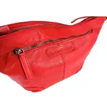 Chesterfield LUCY trendy hobo damestas schoudertas rood