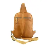 Chesterfield PERU trendy leren crossbody tas cognac