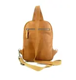 Chesterfield PERU trendy leren crossbody tas cognac