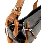 Berba CHAMONIX Hobo damestas schoudertas choco