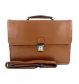 Chesterfield OXFORD soft class leren laptoptas cognac