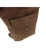 Daniel Ray WESTMINSTER leren rugzak backpak M D Bruin