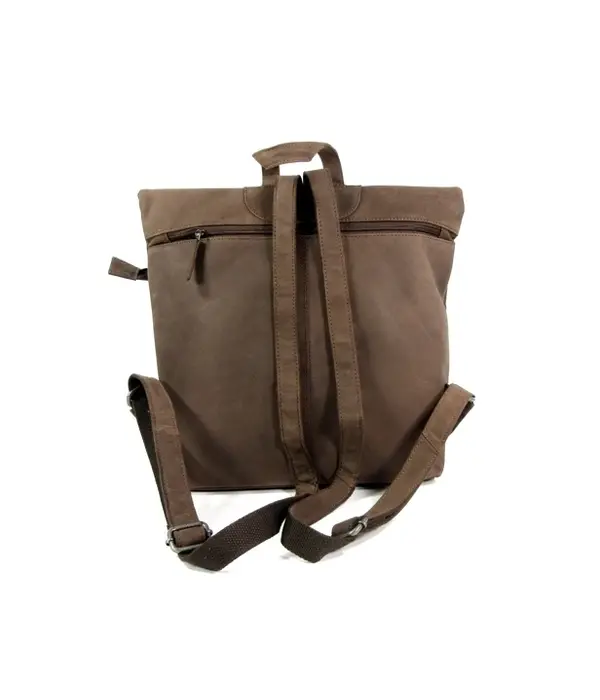 Daniel Ray WESTMINSTER leren rugzak backpak M D Bruin