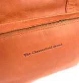 Chesterfield ALICANTE wax pull up leren dames schoudertas cognac