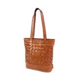 Micmacbags ARTISAN Leren dames shopper bruin