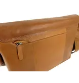 Chesterfield TOLEDO Laptop schoudertas wax pull up cognac